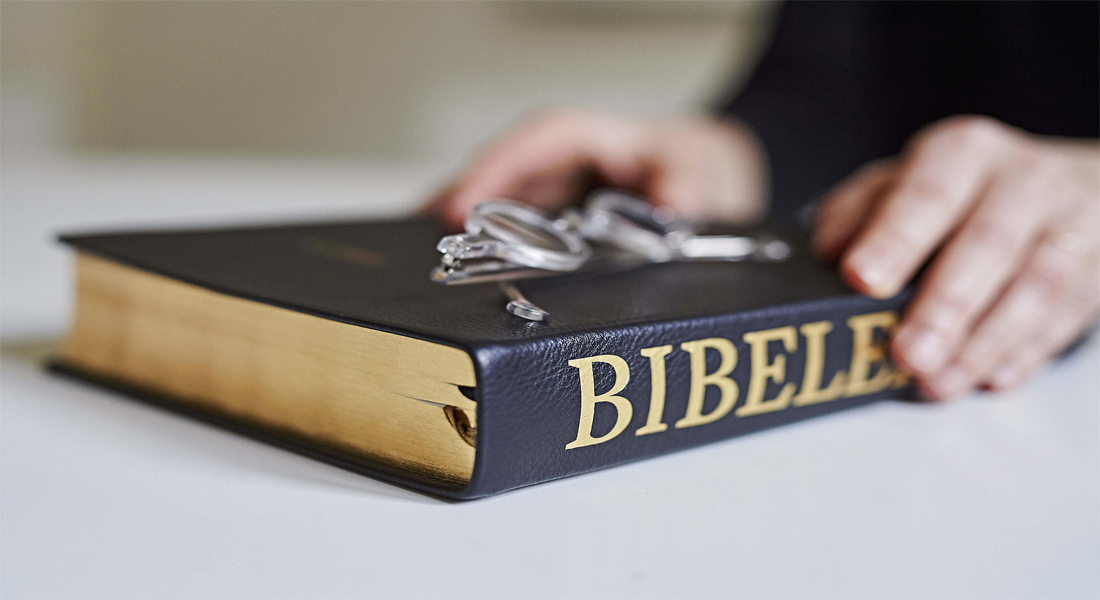 Biblen. Foto: Carsten Lundager / Ritzau Scanpix Biblen. Foto: Carsten Lundager / Ritzau Scanpix